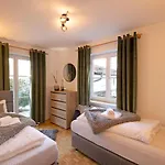 \'Chalet-Style\' Ruhige & Zentrale 3-Raum-Suite Direkt Am Kurpark